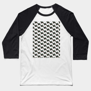 90s style pattern Baseball T-Shirt